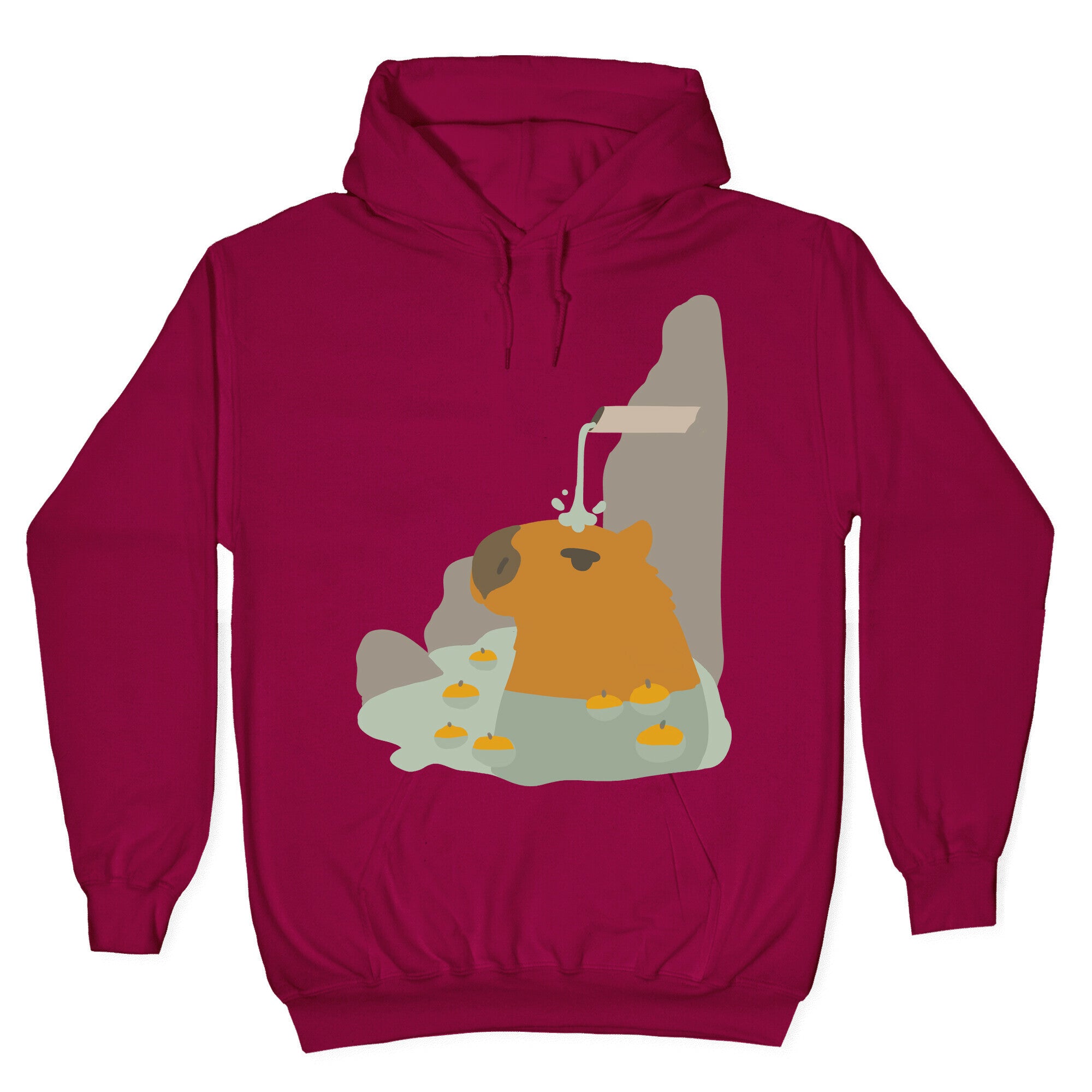 Capybara Hot Spring Hoodie